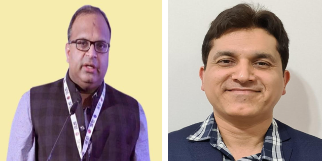 Image caption: Left to right- Dr Sharad Chandra, Professor, Lari Cardiology, Lucknow; Dr Naveen Jamwal, Professor (JR), RML Hospital, Lucknow